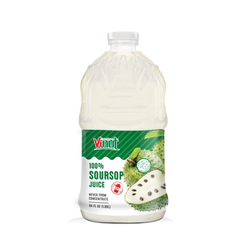 VINUT 100%-os szúrszop lé, Nem sűrítményből készült, PET palack, 64 fl oz 1,89 L