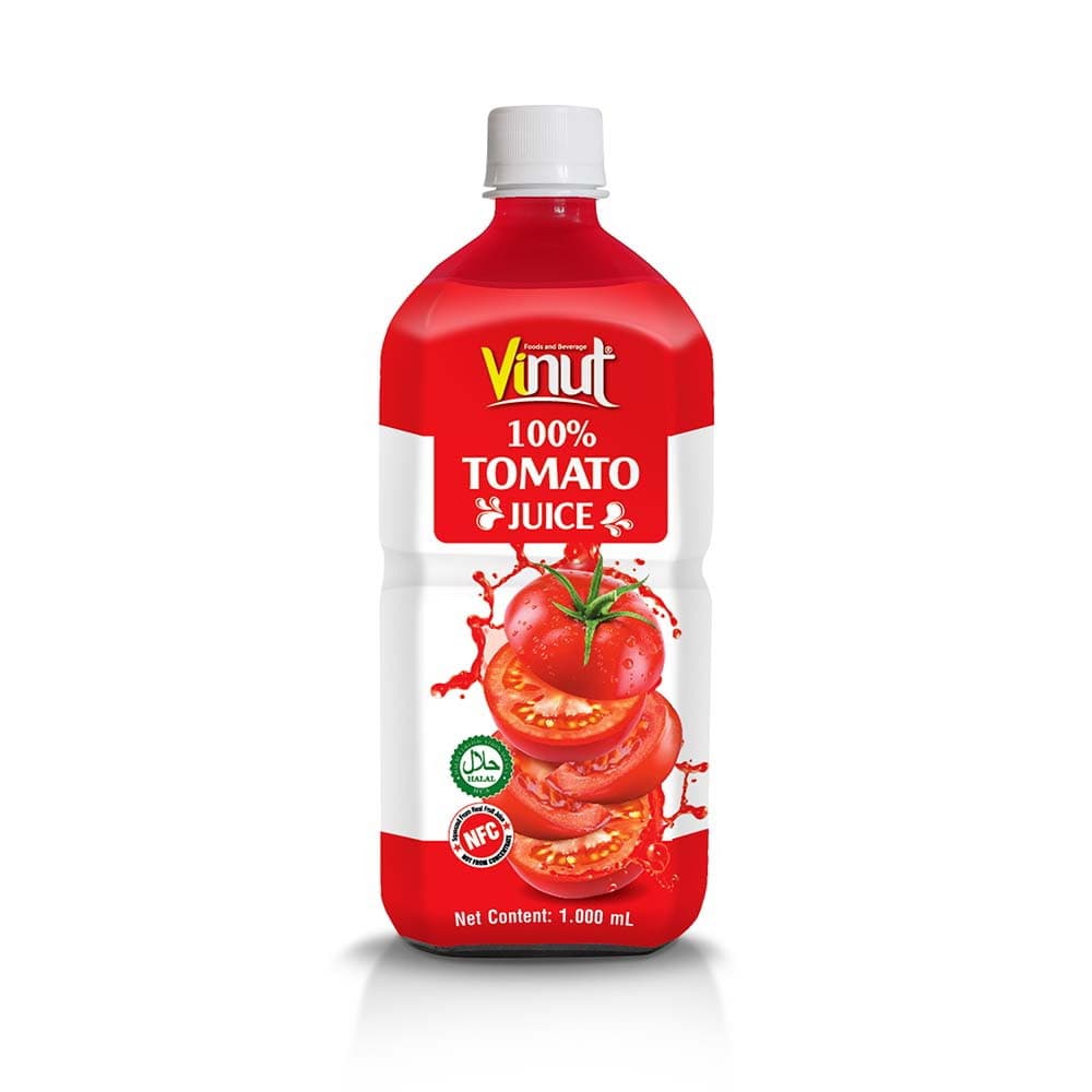 VINUT 100%-os Paradicsomlé, 33.8 fl oz (1,000 mL) PET palack