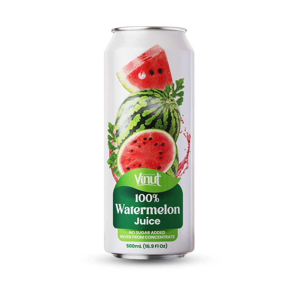 VINUT 100%-os Görögdinnyelé, Hozzáadott cukor nélkül, Nem sűrítményből, 16.9 fl oz 500 mL