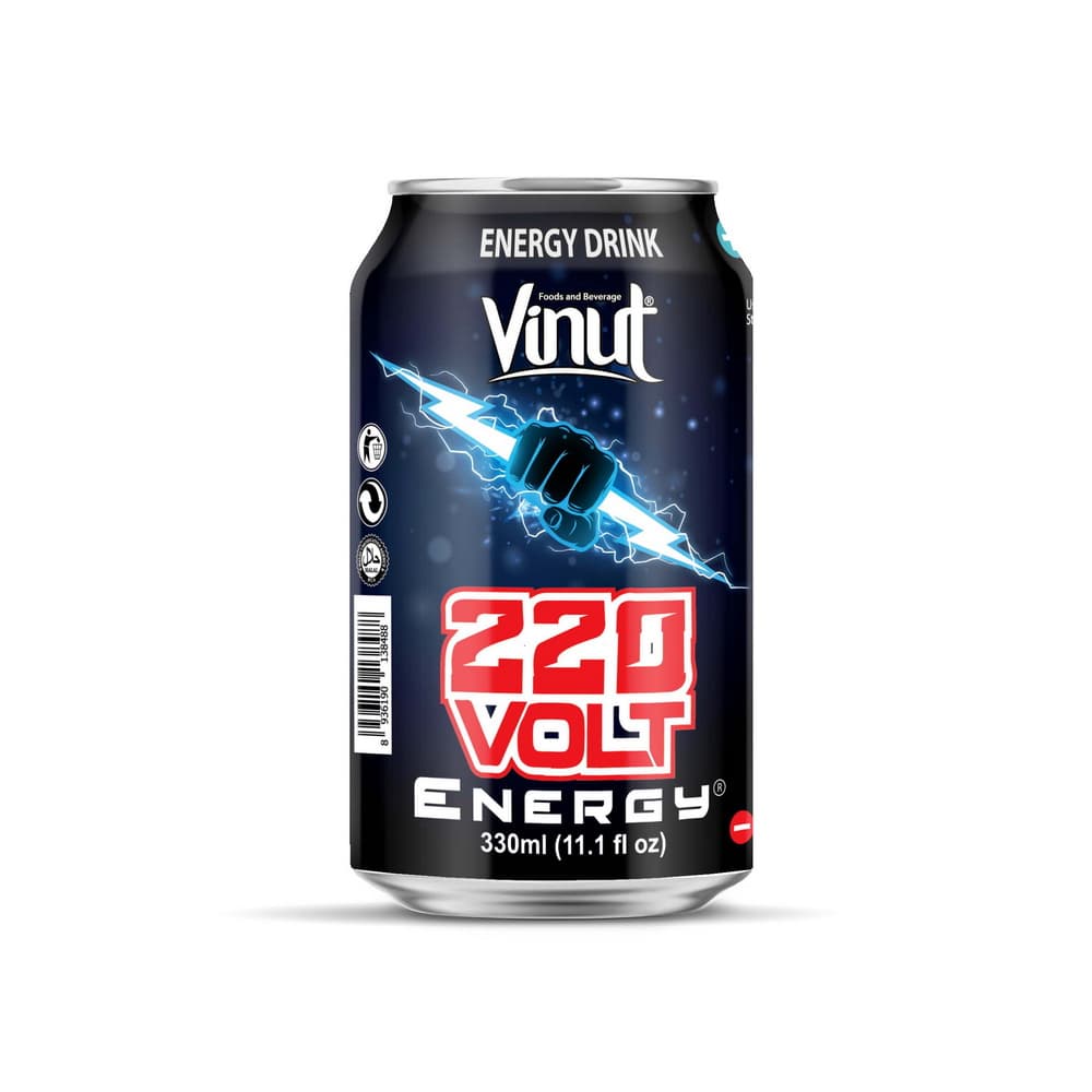 VINUT 220 Volt Energiaital, Dobozos, 11.1 fl oz 330 mL