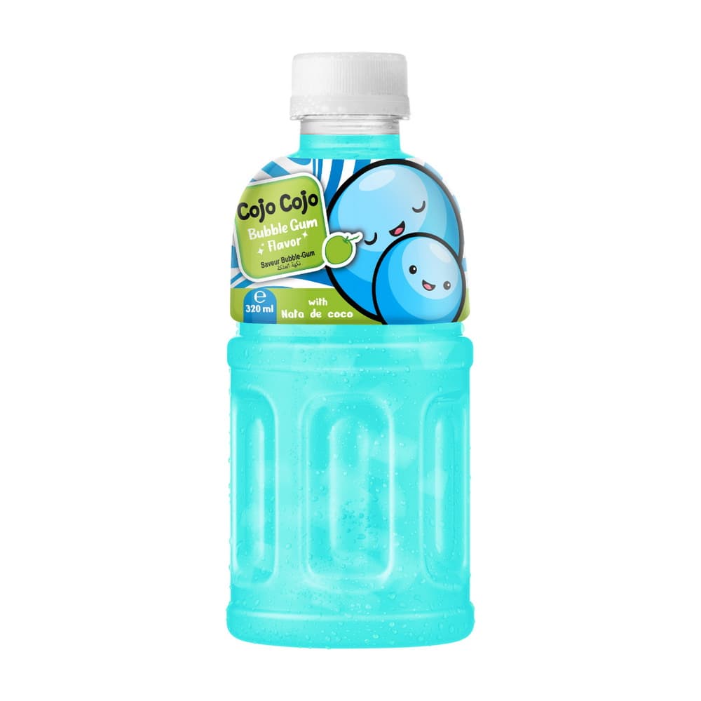 VINUT Rágógumi ízű ital, Nata de coco-val, 320 mL PET palack