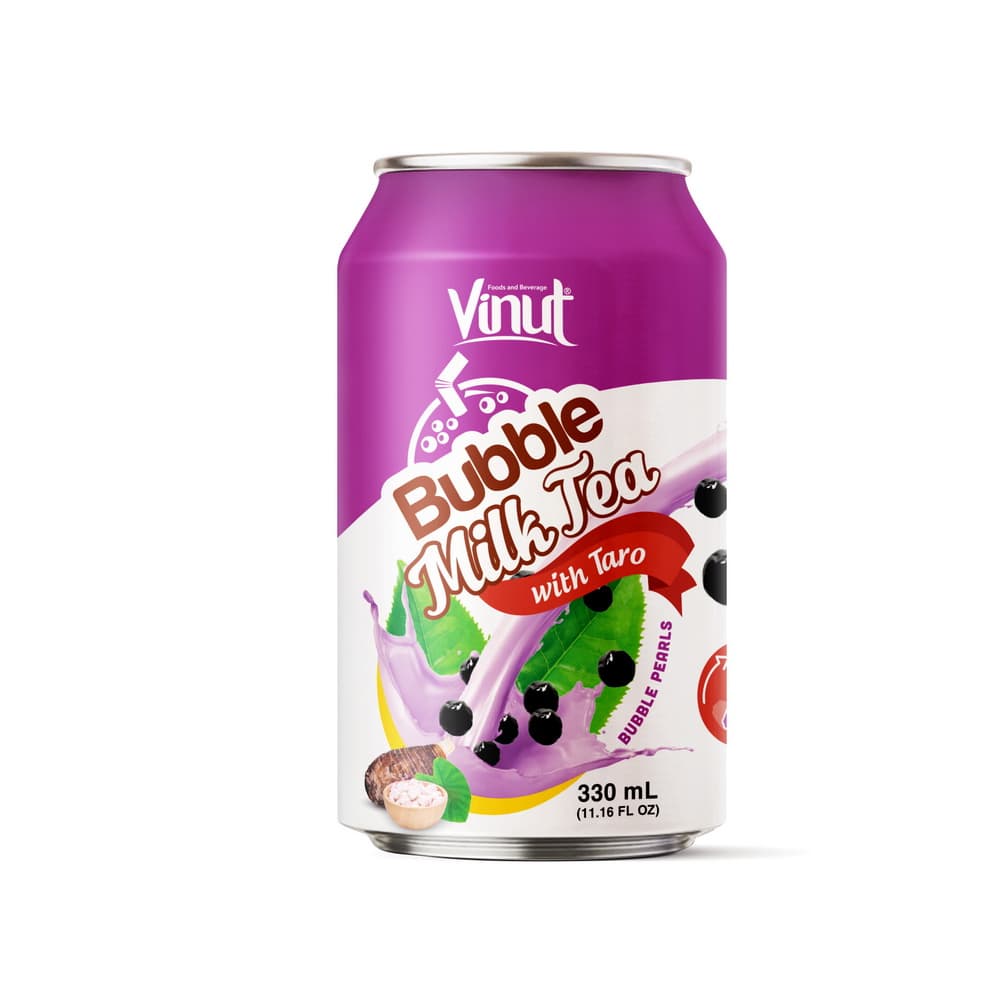 VINUT Bubble Milk Tea Táróval, Dobozos, 11.16 fl oz 330 mL