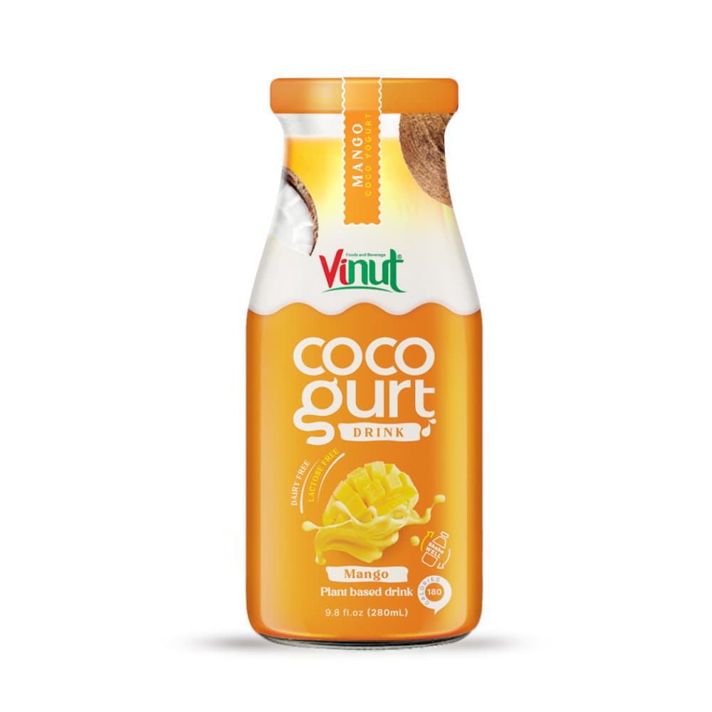 VINUT Mangós Cocogurt ital, Üvegpalackos, 9.8 fl oz 280 ml