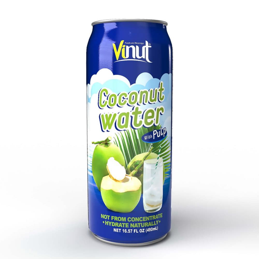 VINUT Kókuszwíz gyümölcshússal, 16.57 fl oz 490 mL