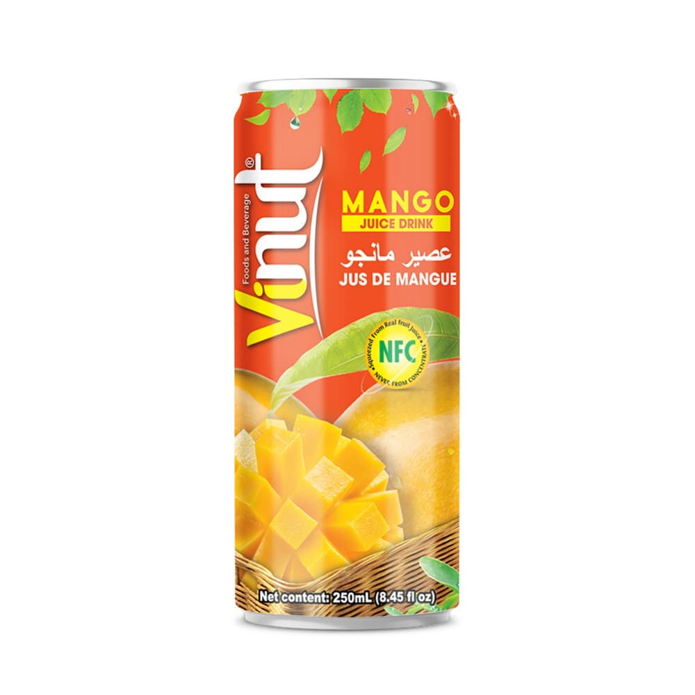 VINUT Mangó gyümölcsital, 8.45 fl oz (250 mL)