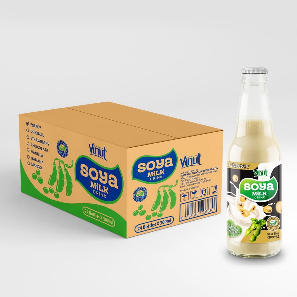 VINUT Energy Szójaital, 10.14 fl oz (300 mL)